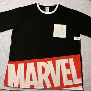 Disney VTG Marvel Embroidered T shirt NWT